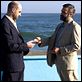Syriana : photo George Clooney, Mark Strong, Stephen Gaghan