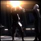 Star Wars: Episode III - Die Rache der Sith : photo Christopher Lee, George Lucas, Hayden Christensen