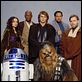 Star Wars: Episode III - Die Rache der Sith : photo Ewan McGregor, George Lucas, Hayden Christensen, Jimmy Smits, Kenny Baker