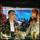 Domino : photo Brian Austin Green, Ian Ziering, Mickey Rourke, Tony Scott