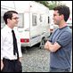 Alles ist erleuchtet : photo Elijah Wood, Jonathan Safran Foer, Liev Schreiber