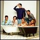 Friends : photo Courteney Cox, David Schwimmer, Jennifer Aniston, Lisa Kudrow, Matt LeBlanc
