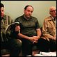 Die Sopranos : photo Dominic Chianese, James Gandolfini, Steve R. Schirripa