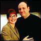 Die Sopranos : photo James Gandolfini, Lorraine Bracco
