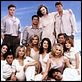 Melrose Place : photo Andrew Shue, Courtney Thorne-Smith, Daphne Zuniga, Doug Savant, Grant Show
