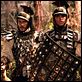 Brothers Grimm : photo Heath Ledger, Matt Damon, Terry Gilliam
