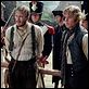 Brothers Grimm : photo Heath Ledger, Matt Damon, Terry Gilliam