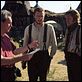 Brothers Grimm : photo Heath Ledger, Matt Damon, Terry Gilliam