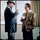 Wag the Dog - Wenn der Schwanz mit dem Hund wedelt : photo Barry Levinson, Dustin Hoffman, Robert De Niro