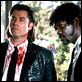Pulp Fiction : photo John Travolta, Quentin Tarantino, Samuel L. Jackson