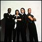 Pulp Fiction : photo Bruce Willis, John Travolta, Quentin Tarantino, Samuel L. Jackson, Uma Thurman