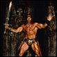Conan - Der Barbar : photo Arnold Schwarzenegger, Gerry Lopez, John Milius, Robert E. Howard, Sandahl Bergman