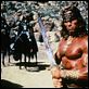 Conan - Der Barbar : photo Arnold Schwarzenegger, Gerry Lopez, John Milius, Robert E. Howard, Sandahl Bergman