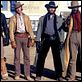 The Outlaws : photo Danny Glover, Kevin Kline, Lawrence Kasdan, Scott Glenn