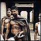 300 : photo Gerard Butler, Lena Headey, Zack Snyder