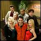 photo Eric McCormack, Jack Plotnick, Jane Lynch, Jennifer Elise Cox, Sam Pancake