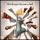 Ratatouille : poster Brad Bird, Jan Pinkava