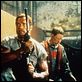 The Running Man : photo Arnold Schwarzenegger, Paul Michael Glaser