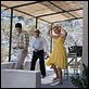 photo André Téchiné, Emmanuelle Béart, Michel Blanc