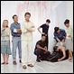 Dexter : photo David Zayas, Erik King, James Remar, Jennifer Carpenter, Julie Benz
