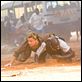 Blood Diamond : photo Djimon Hounsou, Edward Zwick, Leonardo DiCaprio