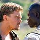 Blood Diamond : photo Djimon Hounsou, Edward Zwick, Leonardo DiCaprio