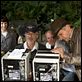Indiana Jones und das Königreich des Kristallschädels : photo Andrew Divoff, Cate Blanchett, Harrison Ford, Steven Spielberg