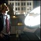 The Dark Knight : photo Aaron Eckhart, Christopher Nolan