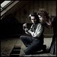 Sweeney Todd : photo Helena Bonham Carter, Johnny Depp, Tim Burton