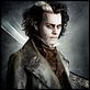 Sweeney Todd : poster Johnny Depp, Tim Burton