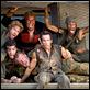 Tropic Thunder : photo Ben Stiller, Brandon T. Jackson, Jack Black, Jeff Portnoy, Nick Nolte