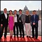 Illuminati : photo Ayelet Zurer, Dan Brown, Ewan McGregor, Pierfrancesco Favino, Ron Howard