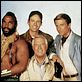 Das A-Team : photo Dirk Benedict, Dwight Schultz, George Peppard, Mr. T