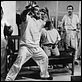 Einer flog über's Kuckucksnest : photo Jack Nicholson, Milos Forman