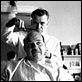 The Man Who Wasn't There : photo Billy Bob Thornton, Joel Coen, Jon Polito