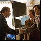 Frost/Nixon : photo Frank Langella, Michael Sheen, Oliver Platt, Ron Howard, Sam Rockwell