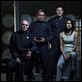 Battlestar Galactica : photo Edward James Olmos, Grace Park, Michael Hogan, Tahmoh Penikett