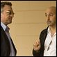 Inside Hollywood : photo Barry Levinson, Robert De Niro, Stanley Tucci