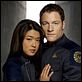 Battlestar Galactica : photo Grace Park, Tahmoh Penikett