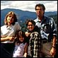 Dante's Peak : photo Jamie Renee Smith, Jeremy Foley, Linda Hamilton, Pierce Brosnan, Roger Donaldson