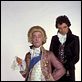 The Black Adder : photo Hugh Laurie, Rowan Atkinson