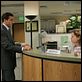The Office : photo Jenna Fischer, Steve Carell