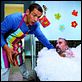 Auf der anderen Seite des Bettes : photo Antoine Duléry, Dany Boon, Pascale Pouzadoux