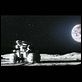 Moon : photo Duncan Jones, Nathan Parker