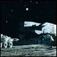 Moon : photo Duncan Jones, Nathan Parker