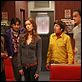 The Big Bang Theory : photo Jim Parsons, Johnny Galecki, Simon Helberg, Summer Glau