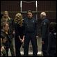 Battlestar Galactica : photo Edward James Olmos, Jamie Bamber, Kate Vernon, Katee Sackhoff, Michael Hogan