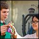 photo Charlyne Yi, Michael Cera