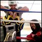 Iron Man 2 : photo Jon Favreau, Robert Downey Jr.