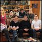 The Big Bang Theory : photo Jim Parsons, Johnny Galecki, Kaley Cuoco, Leonard Nimoy, Melissa Rauch